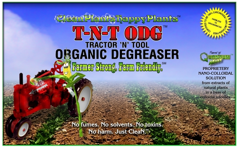 CleanPlantsHappyPlants T-N-T ODG Tractor 'n' Tool Organic DeGreaser(tm)